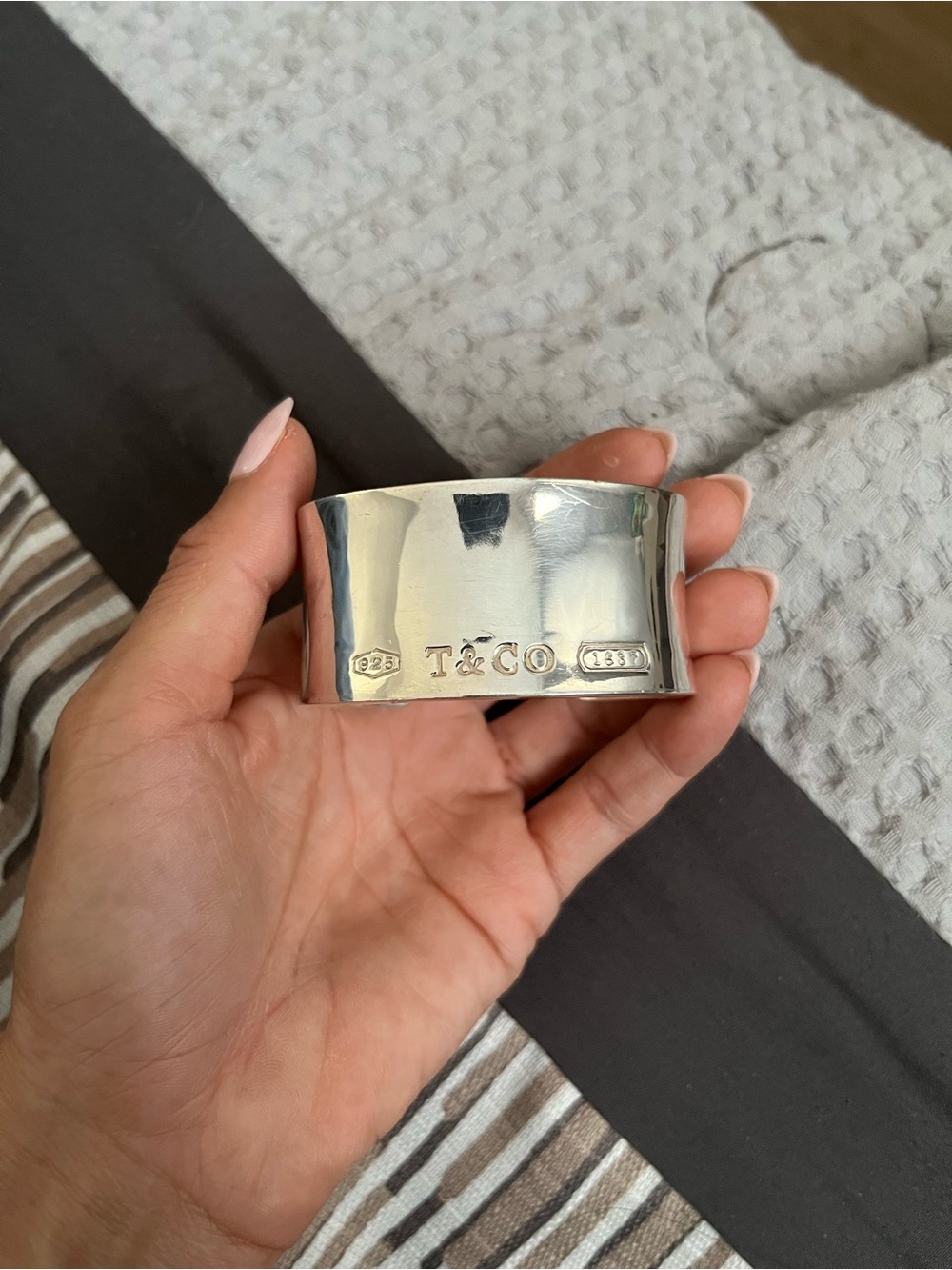 Tiffany & Co. Silver Cuff Bracelet - Polished Silver